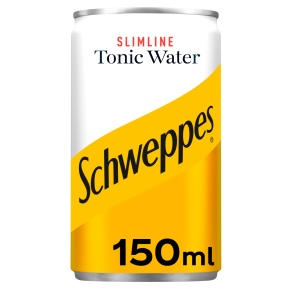 SCHWEPPES SLIMLINE TONIC CAN